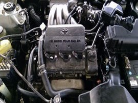 2002 TOYOTA CAMRY SILVER XLE 3.0  AT.  Z24887